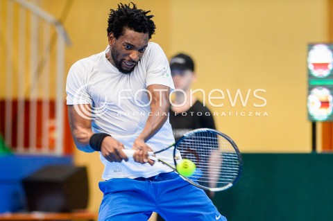  07.04.2018 SOPOT<br />DAVIS CUP BNP PARIBAS DRUZYNOWE MISTRZOSTWA SWIATA W TENISIE 2 RUNDA STREFY EURO AFRYKANSKIEJ<br />DAVIS CUP BNP PARIBAS THE WORLD CUP OF TENNIS 2 ROUND EURO AFRICA AREA<br />POLSKA (poland) - ZIMBABWE (zimbabwe)<br />N/Z TAKANYI GARANGANGA<br /> 