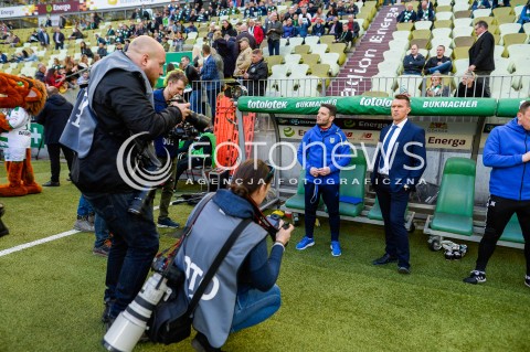  07.04.2018 GDANSK<br />PILKA NOZNA - EKSTRAKLASA SEZON 2017/2018<br />MECZ LECHIA GDANSK - ARKA GDYNIA<br />N/Z LESZEK OJRZYNSKI<br /> 
