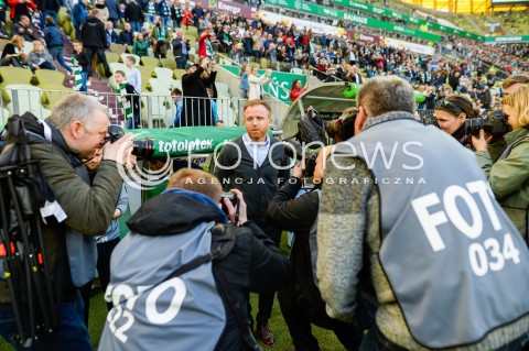  07.04.2018 GDANSK<br />PILKA NOZNA - EKSTRAKLASA SEZON 2017/2018<br />MECZ LECHIA GDANSK - ARKA GDYNIA<br />N/Z PIOTR STOKOWIEC<br /> 