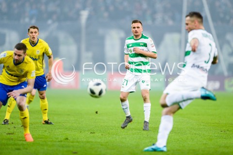  07.04.2018 GDANSK<br />PILKA NOZNA - EKSTRAKLASA SEZON 2017/2018<br />MECZ LECHIA GDANSK - ARKA GDYNIA<br />N/Z SLAWOMIR PESZKO<br /> 