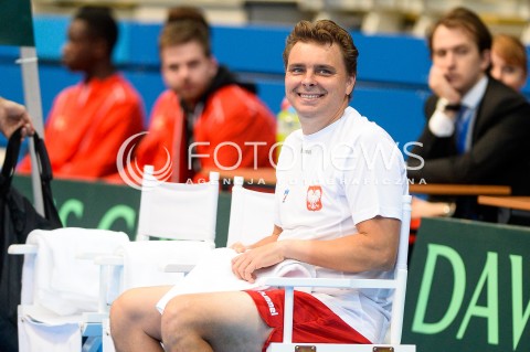  08.04.2018 SOPOT<br />DAVIS CUP BNP PARIBAS DRUZYNOWE MISTRZOSTWA SWIATA W TENISIE 2 RUNDA STREFY EURO AFRYKANSKIEJ<br />DAVIS CUP BNP PARIBAS THE WORLD CUP OF TENNIS 2 ROUND EURO AFRICA AREA<br />POLSKA (poland) - ZIMBABWE (zimbabwe)<br />N/Z MARCIN MATKOWSKI<br /> 