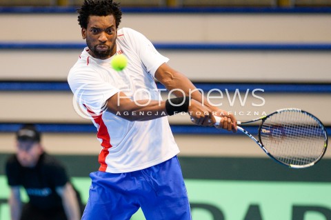  08.04.2018 SOPOT<br />DAVIS CUP BNP PARIBAS DRUZYNOWE MISTRZOSTWA SWIATA W TENISIE 2 RUNDA STREFY EURO AFRYKANSKIEJ<br />DAVIS CUP BNP PARIBAS THE WORLD CUP OF TENNIS 2 ROUND EURO AFRICA AREA<br />POLSKA (poland) - ZIMBABWE (zimbabwe)<br />N/Z TAKANYI GARANGANGA<br /> 