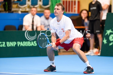  08.04.2018 SOPOT<br />DAVIS CUP BNP PARIBAS DRUZYNOWE MISTRZOSTWA SWIATA W TENISIE 2 RUNDA STREFY EURO AFRYKANSKIEJ<br />DAVIS CUP BNP PARIBAS THE WORLD CUP OF TENNIS 2 ROUND EURO AFRICA AREA<br />POLSKA (poland) - ZIMBABWE (zimbabwe)<br />N/Z MARCIN MATKOWSKI<br /> 