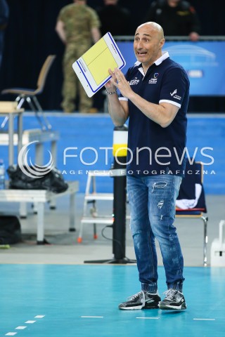  11.04.2018 LODZ SIATKOWKA ORLEN LIGA SEZON 2017/2018 <br />
GROT BUDOWLANI LODZ - CHEMIK POLICE<br />
N/Z TRENER MARCELLO ABBONDANZA<br />
 