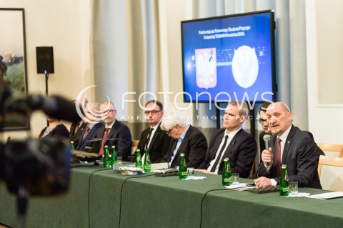  11.04.2018 WARSZAWA<br />PREZENTACJA RAPORTU TECHNICZNEGO PODKOMISJI DO PONOWNEGO ZBADANIA WYPADKU LOTNICZEGO Z DNIA 10 KWIETNIA 2010<br />N/Z ANTONI MACIEREWICZ<br /> 