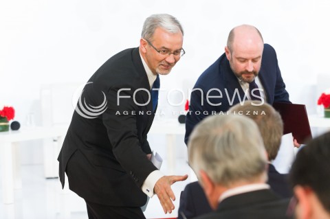  11.04.2018 WARSZAWA PALAC PREZYDENCKI<br />KONFERENCJA WSPOLNIE O KONSTYTUCJI WSPOLNIE O GOSPODARCE<br />N/Z JERZY KWIECINSKI<br /> 