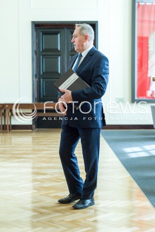  12.04.2018 WARSZAWA<br />POSIEDZENIE RADY MINISTROW<br />N/Z HENRYK KOWALCZYK<br /> 