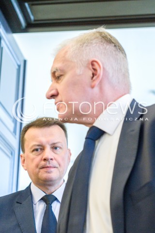  12.04.2018 WARSZAWA<br />POSIEDZENIE RADY MINISTROW<br />N/Z MARIUSZ BLASZCZAK JAROSLAW GOWIN<br /> 