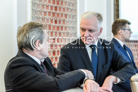  12.04.2018 WARSZAWA<br />POSIEDZENIE RADY MINISTROW<br />N/Z PIOTR GLINSKI JAROSLAW GOWIN<br /> 