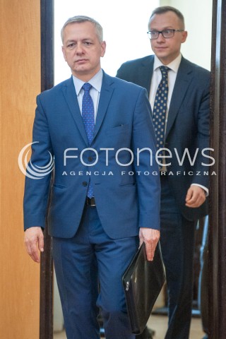  12.04.2018 WARSZAWA<br />POSIEDZENIE KOMITETU STERUJACEGO KRAJOWEGO PROGRAMU OCHRONY POWIETRZA<br />N/Z MAREK ZAGORSKI<br /> 