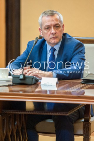  12.04.2018 WARSZAWA<br />POSIEDZENIE KOMITETU STERUJACEGO KRAJOWEGO PROGRAMU OCHRONY POWIETRZA<br />N/Z MAREK ZAGORSKI<br /> 