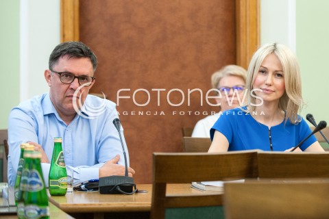  13.04.2018 WARSZAWA SEJM<br />POSIEDZENIE SEJMU<br />N/Z MAGDALENA OGOREK JACEK LESKI<br /> 