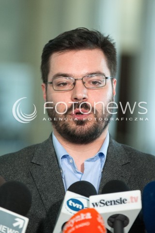  13.04.2018 WARSZAWA SEJM<br />POSIEDZENIE SEJMU<br />N/Z STANISLAW TYSZKA<br /> 