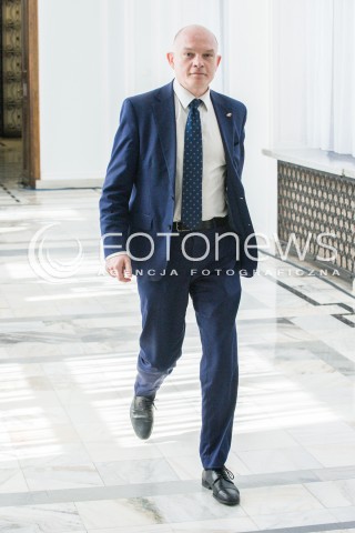  13.04.2018 WARSZAWA SEJM<br />POSIEDZENIE SEJMU<br />N/Z WALDEMAR ANDZEL<br /> 