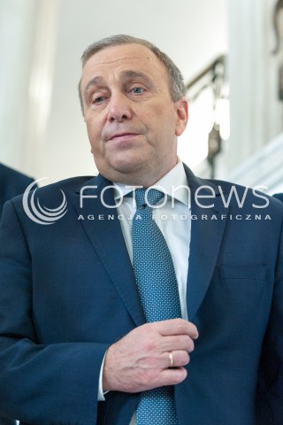  13.04.2018 WARSZAWA SEJM<br />POSIEDZENIE SEJMU<br />N/Z GRZEGORZ SCHETYNA<br /> 