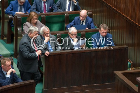  13.04.2018 WARSZAWA SEJM<br />POSIEDZENIE SEJMU<br />N/Z JAROSLAW KACZYNSKI MAREK SUSKI RYSZARD TERLECKI MARIUSZ BLASZCZAK <br /> 