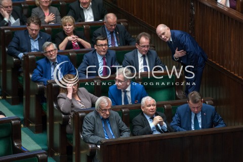  13.04.2018 WARSZAWA SEJM<br />POSIEDZENIE SEJMU<br />N/Z JAROSLAW KACZYNSKI MARIUSZ BLASZCZAK RYSZARD TERLECKI BEATA MAZUREK <br /> 