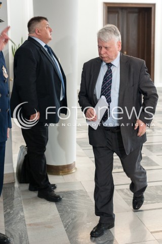  13.04.2018 WARSZAWA SENAT<br />POSIEDZENIE SENATU<br />N/Z BOGDAN BORUSEWICZ<br /> 