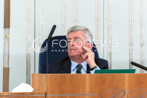 Posiedzenie Senatu w Warszawie