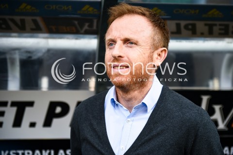  13.04.2018 GDYNIA <br />PILKA NOZNA - EKSTRAKLASA SEZON 2017/2018<br />MECZ ARKA GDYNIA - LECHIA GDANSK<br />N/Z PIOTR STOKOWIEC PORTRET<br /> 