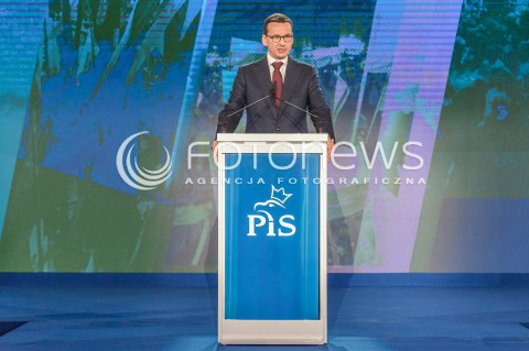  14.04.2018 WARSZAWA<br />KONWENCJA PRAWA I SPRAWIEDLIWOSCI<br />N/Z MATEUSZ MORAWIECKI<br /> 