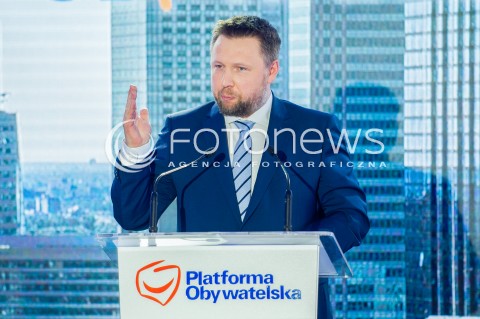  14.04.2018 WARSZAWA<br />WSPOLNA KONWENCJA PLATFORMY OBYWATELSKIEJ I NOWOCZESNEJ<br />N/Z MARCIN KIERWINSKI<br /> 