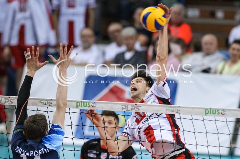  15.04.2018 RZESZOW<br />SIATKOWKA PLUSLIGA 2017/2018 MEN VOLLEYBALL POLAND POLISH PLUS LIGA LEAGUE SEASON 2017/2018 <br />MECZ ASSECO RESOVIA RZESZOW - STOCZNIA SZCZECIN <br />N/Z ALEKSANDER SLIWKA <br /> 