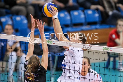  16.04.2018 RZESZOW <br />SIATKOWKA LIGA SIATKOWKI KOBIET LSK 2017/2018 WOMEN VOLLEYBALL POLAND POLISH LEAGUE <br />FAZA PLAYOFF - POLFINAL - 1. MECZ<br />MECZ DEVELOPRES SKYRES RZESZOW - LKS COMMERCECON LODZ <br />N/Z KATARZYNA ZABINSKA <br /> 