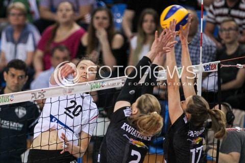  16.04.2018 RZESZOW <br />SIATKOWKA LIGA SIATKOWKI KOBIET LSK 2017/2018 WOMEN VOLLEYBALL POLAND POLISH LEAGUE <br />FAZA PLAYOFF - POLFINAL - 1. MECZ<br />MECZ DEVELOPRES SKYRES RZESZOW - LKS COMMERCECON LODZ <br />N/Z JELENA BLAGOJEVIC <br /> 