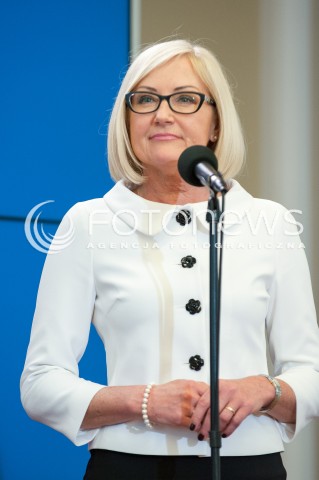  17.04.2018 WARSZAWA<br />KONFERENCJA PREMIERA MATEUSZA MORAWIECKIEGO I MINISTRA JOACHIMA BRUDZINSKIEGO<br />N/Z JOANNA KOPCINSKA<br /> 