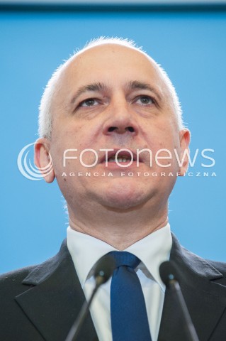  17.04.2018 WARSZAWA<br />KONFERENCJA PREMIERA MATEUSZA MORAWIECKIEGO I MINISTRA JOACHIMA BRUDZINSKIEGO<br />N/Z JOACHIM BRUDZINSKI<br /> 