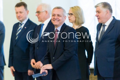  17.04.2018 WARSZAWA PALAC PREZYDENCKI<br />POWOLANIE NOWEGO MINISTRA CYFRYZACJI MARKA ZAGORSKIEGO<br />N/Z MINISTER CYFRYZACJI MAREK ZAGORSKI<br /> 