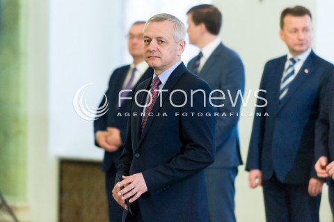  17.04.2018 WARSZAWA PALAC PREZYDENCKI<br />POWOLANIE NOWEGO MINISTRA CYFRYZACJI MARKA ZAGORSKIEGO<br />N/Z MINISTER CYFRYZACJI MAREK ZAGORSKI<br /> 