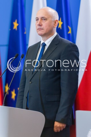  17.04.2018 WARSZAWA <br />KONFERENCJA PREMIERA MATEUSZA MORAWIECKIEGO I MINISTRA JOACHIMA BRUDZINSKIEGO <br />N/Z JOACHIM BRUDZINSKI<br /> 