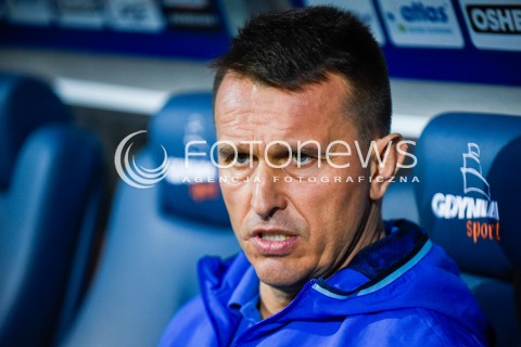  17.04.2018 GDYNIA <br />PILKA NOZNA - PUCHAR POLSKI PZPN<br />POLFINAL MECZ DRUGI<br />MECZ ARKA GDYNIA - KORONA KIELCE<br />N/Z TRENER LESZEK OJRZYNSKI PORTRET<br /> 