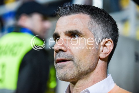  17.04.2018 GDYNIA <br />PILKA NOZNA - PUCHAR POLSKI PZPN<br />POLFINAL MECZ DRUGI<br />MECZ ARKA GDYNIA - KORONA KIELCE<br />N/Z TRENER GINO LETTIERI PORTRET<br /> 