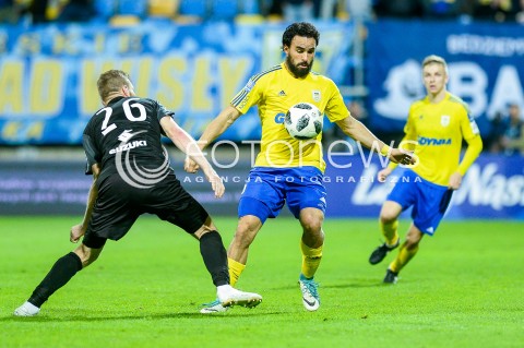  17.04.2018 GDYNIA <br />PILKA NOZNA - PUCHAR POLSKI PZPN<br />POLFINAL MECZ DRUGI<br />MECZ ARKA GDYNIA - KORONA KIELCE<br />N/Z ENRIQUE ESQUEDA<br /> 
