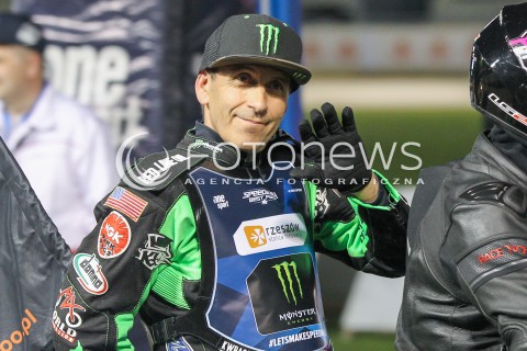  20.04.2018 RZESZOW <br />ZUZEL SPEEDWAY<br />DRUGA RUNDA ZAWODOW SPEEDWAY BEST PAIRS 2018 W RZESZOWIE<br />N/Z GREG HANCOCK SYLWETKA<br /> 