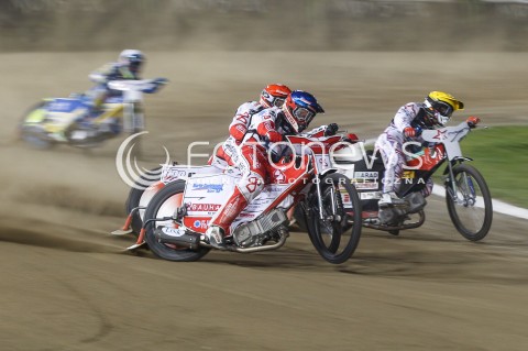  20.04.2018 RZESZOW <br />ZUZEL SPEEDWAY<br />DRUGA RUNDA ZAWODOW SPEEDWAY BEST PAIRS 2018 W RZESZOWIE<br />N/Z JACOB THORSSELL (NIEBIESKI), HUBERT LEGOWIK (BIALY), ANDREAS JONSSON (CZERWONY), GLEB CZUGUNOW (ZOLTY)<br /> 