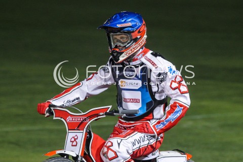  20.04.2018 RZESZOW <br />ZUZEL SPEEDWAY<br />DRUGA RUNDA ZAWODOW SPEEDWAY BEST PAIRS 2018 W RZESZOWIE<br />N/Z LEON MADSEN SYLWETKA <br /> 