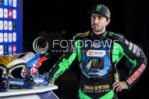  20.04.2018 RZESZOW <br />ZUZEL SPEEDWAY<br />DRUGA RUNDA ZAWODOW SPEEDWAY BEST PAIRS 2018 W RZESZOWIE<br />N/Z CHRIS HOLDER SYLWETKA<br /> 