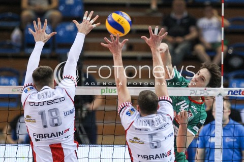  21.04.2018 RZESZOW<br />SIATKOWKA PLUSLIGA 2017/2018 MEN VOLLEYBALL POLAND POLISH PLUS LIGA LEAGUE SEASON 2017/2018<br />FAZA PLAY-OFF - CWIERCFINAL - 2. MECZ<br />MECZ ASSECO RESOVIA RZESZOW - INDYKPOL AZS OLSZTYN <br />N/Z TOMAS ROUSSEAUX <br /> 