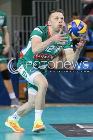  21.04.2018 RZESZOW<br />SIATKOWKA PLUSLIGA 2017/2018 MEN VOLLEYBALL POLAND POLISH PLUS LIGA LEAGUE SEASON 2017/2018<br />FAZA PLAY-OFF - CWIERCFINAL - 2. MECZ<br />MECZ ASSECO RESOVIA RZESZOW - INDYKPOL AZS OLSZTYN <br />N/Z PAWEL WOICKI SYLWETKA <br /> 