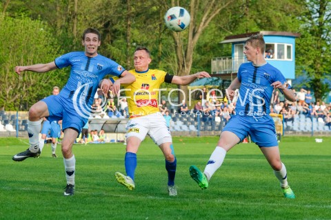  21.04.2018 JAROSLAW <br />PILKA NOZNA III LIGA 2017/2018 GRUPA IV <br />MECZ JKS 1909 JAROSLAW - MOTOR LUBLIN <br />N/Z KONRAD NOWAK<br /> 