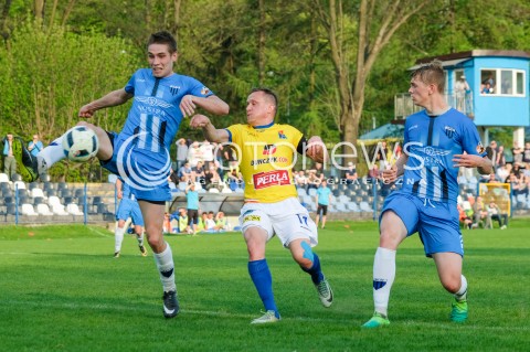  21.04.2018 JAROSLAW <br />PILKA NOZNA III LIGA 2017/2018 GRUPA IV <br />MECZ JKS 1909 JAROSLAW - MOTOR LUBLIN <br />N/Z KONRAD NOWAK<br /> 