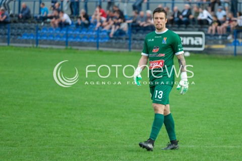  21.04.2018 JAROSLAW <br />PILKA NOZNA III LIGA 2017/2018 GRUPA IV <br />MECZ JKS 1909 JAROSLAW - MOTOR LUBLIN <br />N/Z PAWEL SOCHA SYLWETKA<br /> 