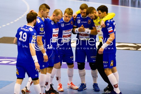  21.04.2018 GDANSK<br />PGNIG SUPERLIGA W PILCE RECZNEJ<br />SEZON 2017/2018<br />MECZ WYBRZEZE GDANSK - MMTS KWIDZYN<br />N/Z PILKARZE RECZNI MMTS KWIDZYN<br /> 