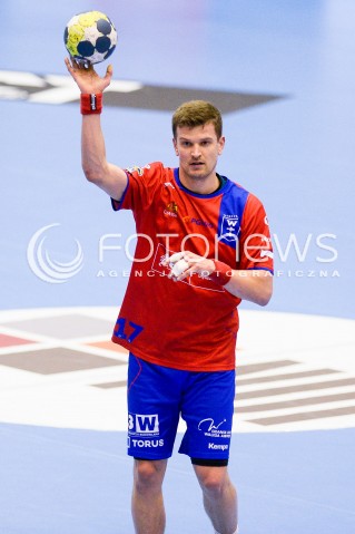  21.04.2018 GDANSK<br />PGNIG SUPERLIGA W PILCE RECZNEJ<br />SEZON 2017/2018<br />MECZ WYBRZEZE GDANSK - MMTS KWIDZYN<br />N/Z JACEK SULEJ SYLWETKA<br /> 