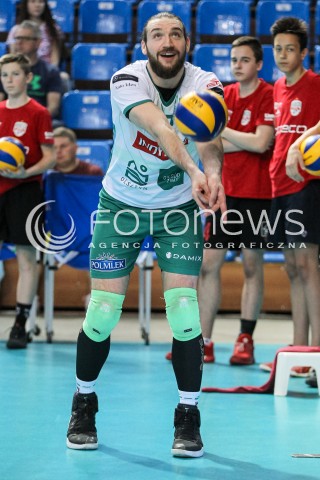  22.04.2018 RZESZOW<br />SIATKOWKA PLUSLIGA 2017/2018 MEN VOLLEYBALL POLAND POLISH PLUS LIGA LEAGUE SEASON 2017/2018<br />FAZA PLAY-OFF - CWIERCFINAL - 3. MECZ<br />MECZ ASSECO RESOVIA RZESZOW - INDYKPOL AZS OLSZTYN <br />N/Z JAN HADRAVA SYLWETKA <br /> 