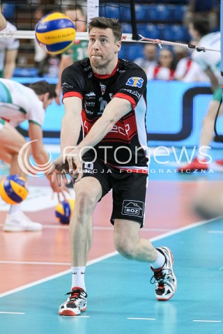  22.04.2018 RZESZOW<br />SIATKOWKA PLUSLIGA 2017/2018 MEN VOLLEYBALL POLAND POLISH PLUS LIGA LEAGUE SEASON 2017/2018<br />FAZA PLAY-OFF - CWIERCFINAL - 3. MECZ<br />MECZ ASSECO RESOVIA RZESZOW - INDYKPOL AZS OLSZTYN <br />N/Z JOCHEN SCHOPS SYLWETKA <br /> 